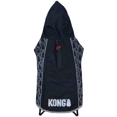 KONG OUTERWEAR Elements Regenmantel Schwarz