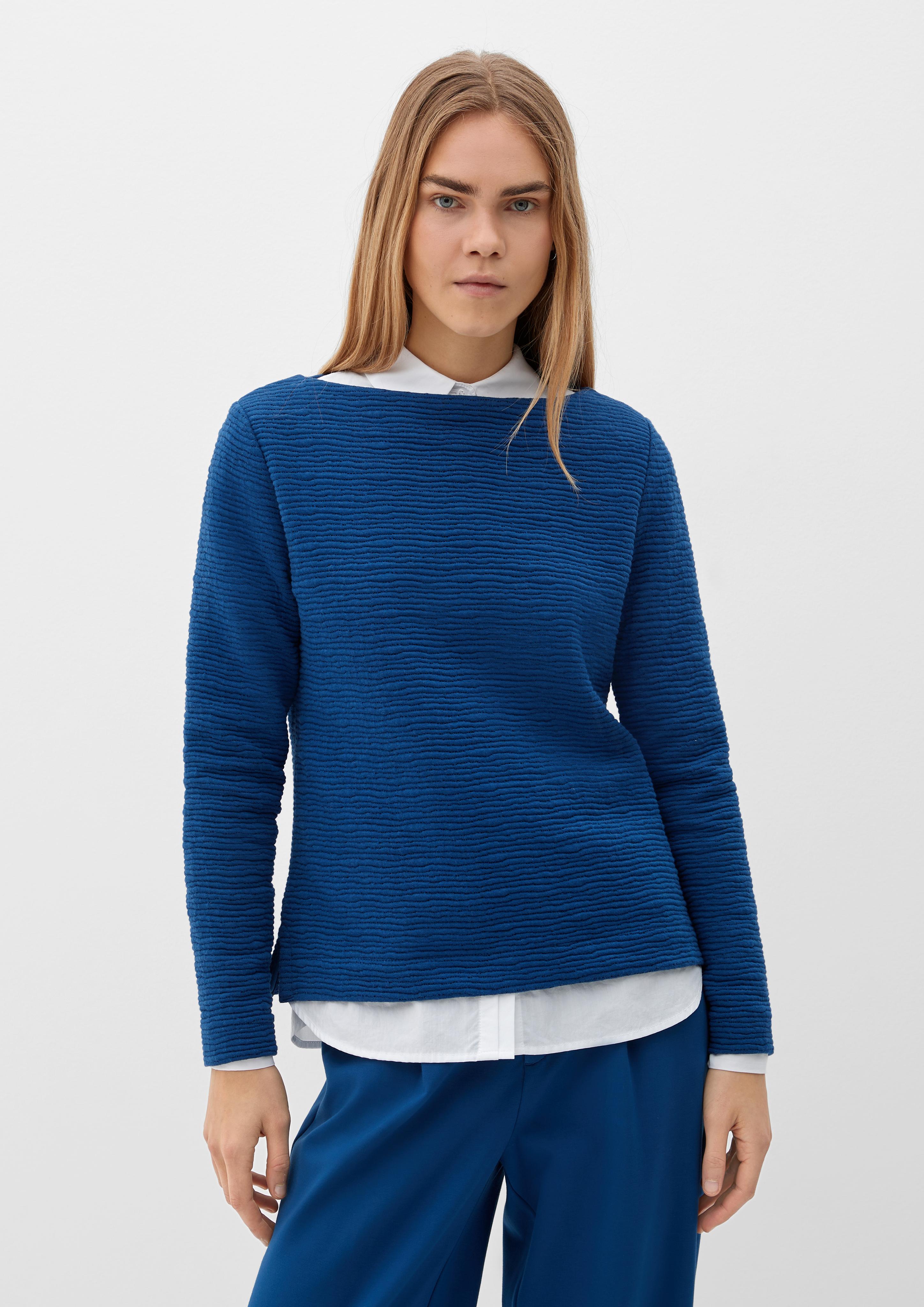 Sweatshirt mit Musterstruktur  2126023-5659