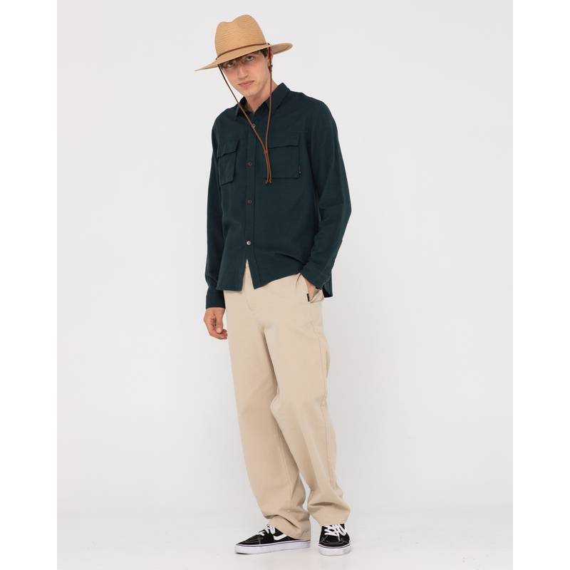 RUSTY MAIN BREAK STRAW HAT Hut Herren