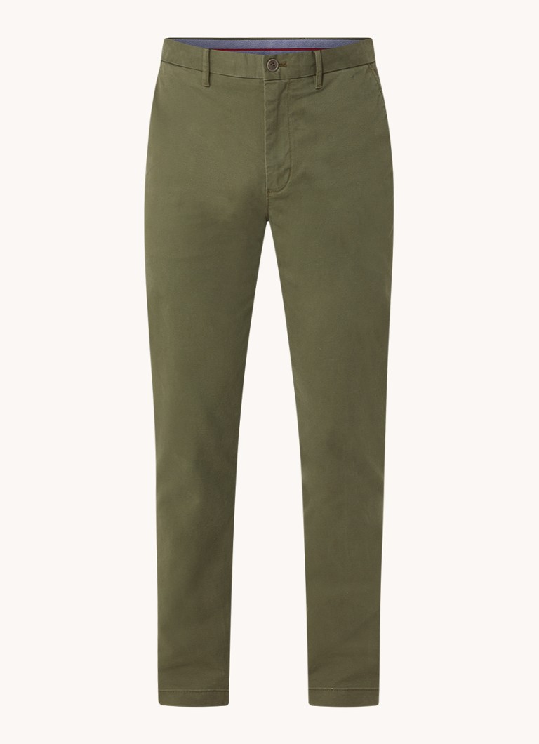 Pantaloni chino Tommy Hilfiger Denton cu croială dreaptă și buzunare laterale