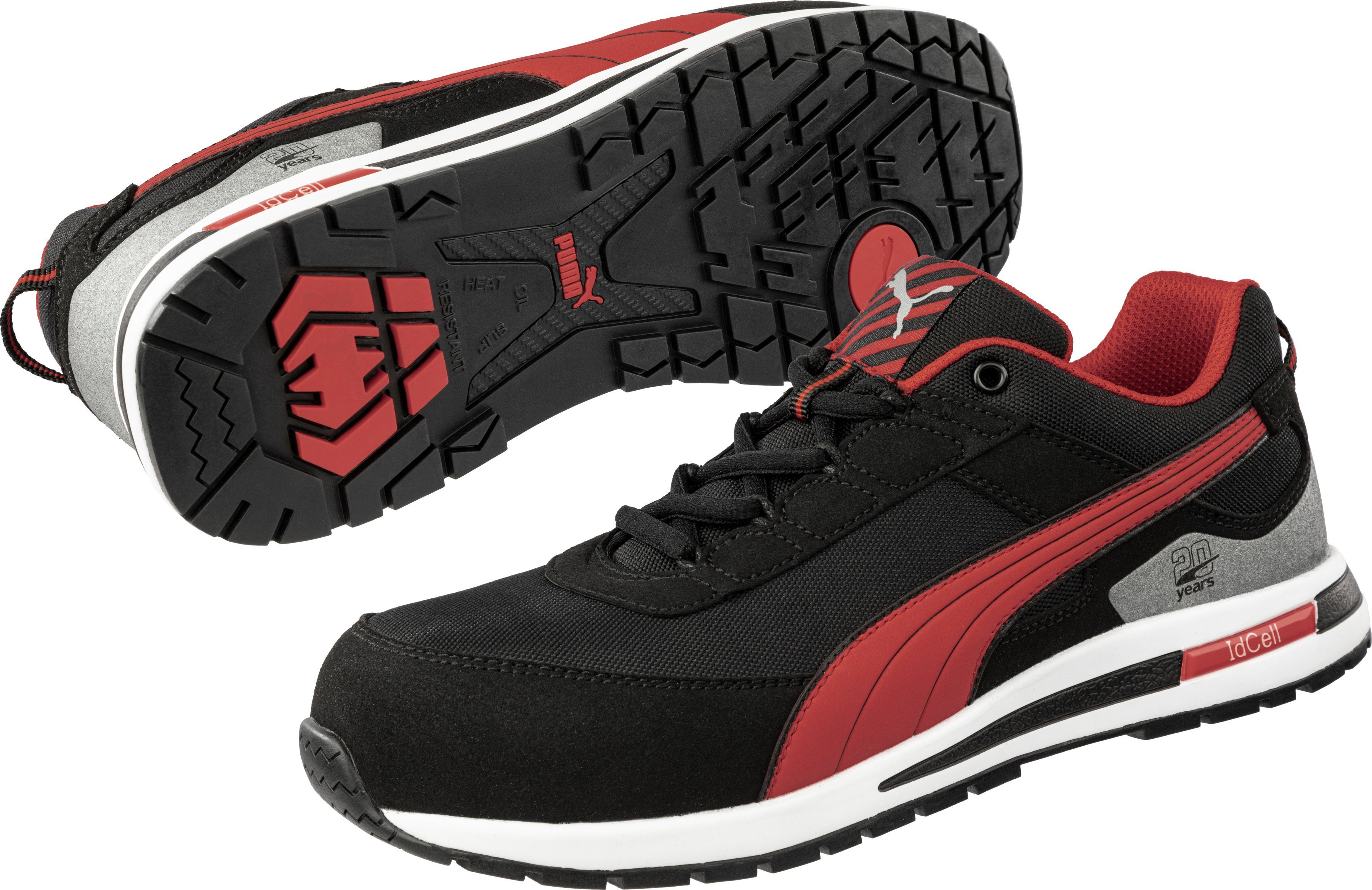 PUMA Safety KICKFLIP 20Y LOW S3 HRO SRC Sicherheitsschuh wasserabweisend, durchtrittsicher und rutschfest