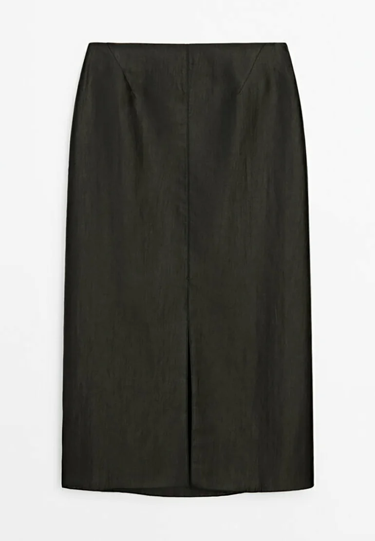 Falda larga Massimo Dutti