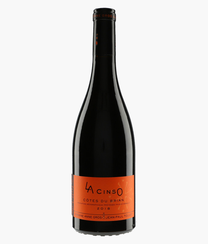 Minervois Côtes du Brian La Cinso 2018GROS-TOLLOT