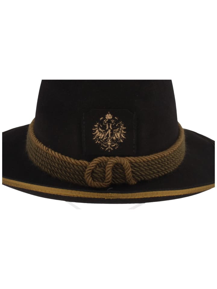 Hutmacher Zapf Trachtenhut in schwarz günstig kaufen