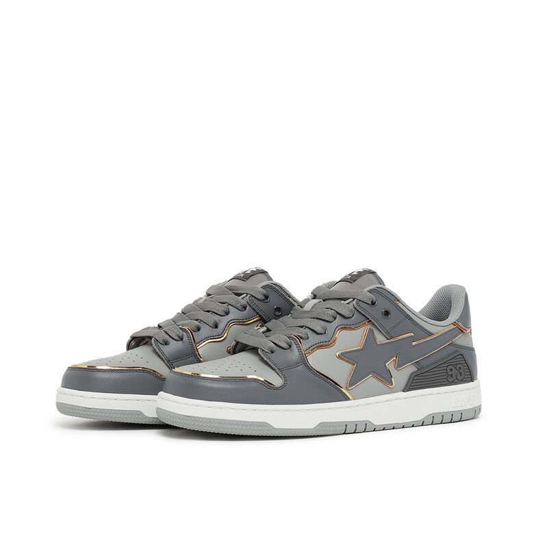 A Bathing Ape Wmns Bape SK8 Sta #3 L gray
