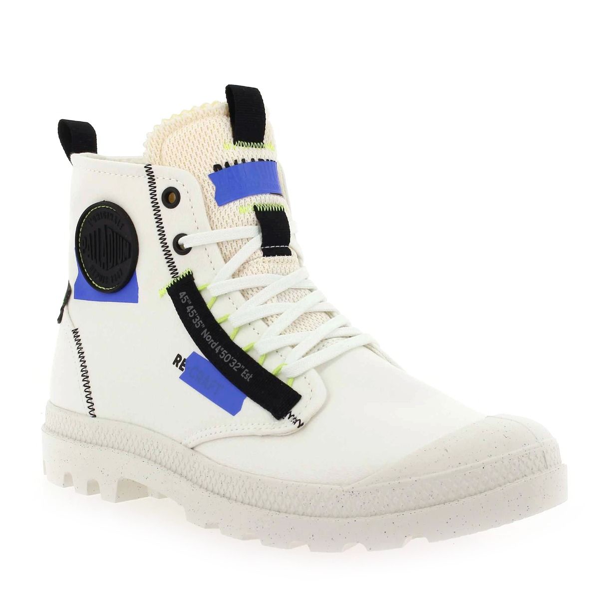 Palladium  PAMPA HI RE-CRAFT - blanc