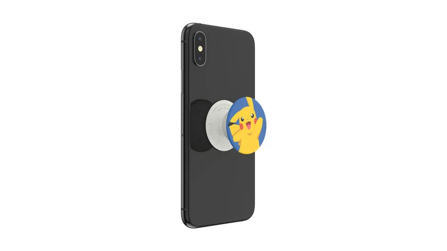 PopGrip - ausziehbarer Handy-Griff Handyhalter - Pokémon Pikachu Knocked