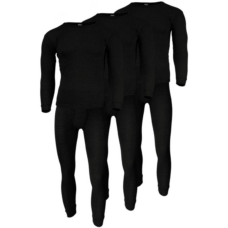 Black Snake 3 Pack Thermo Set Cushy Wscheset Herren