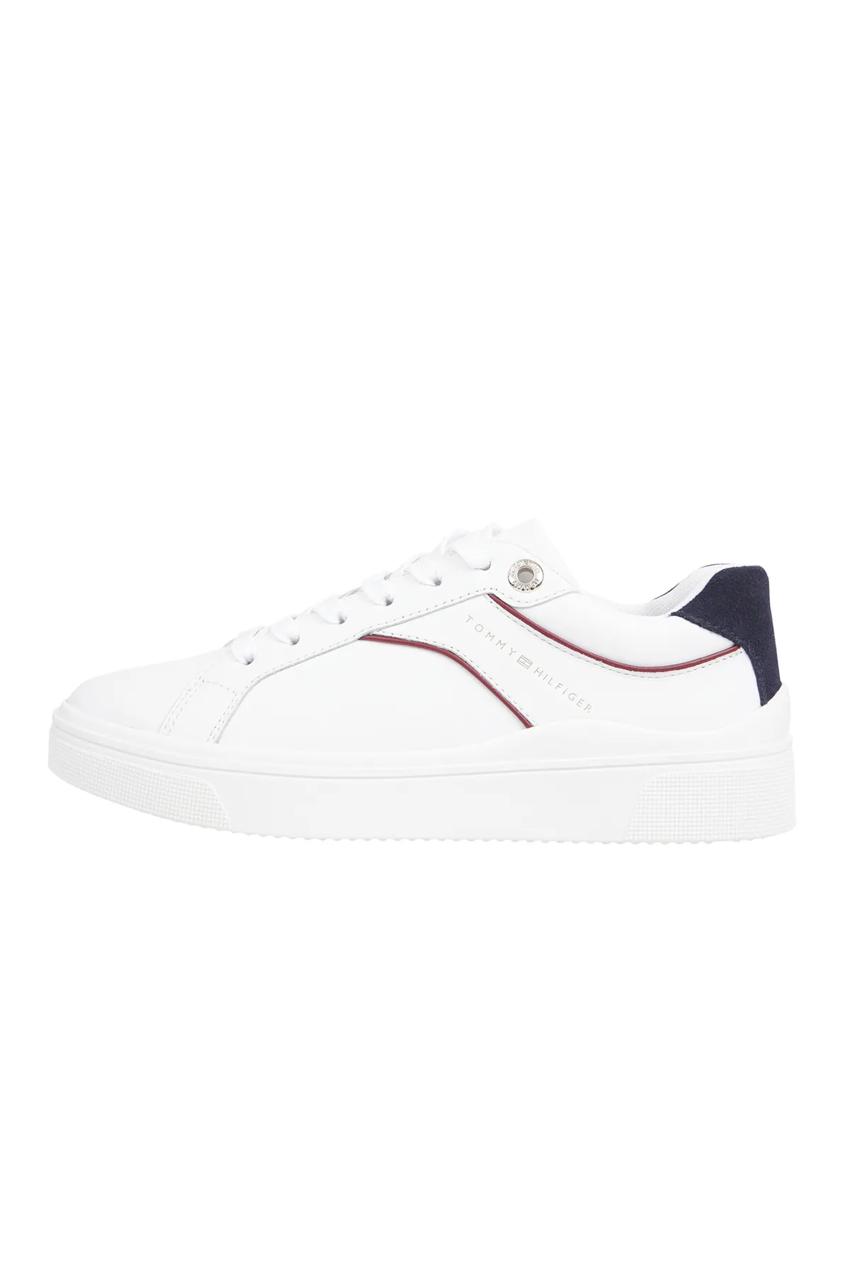 Tommy Hilfiger  Sneaker Damen / Mädchen Weiß/Rwb