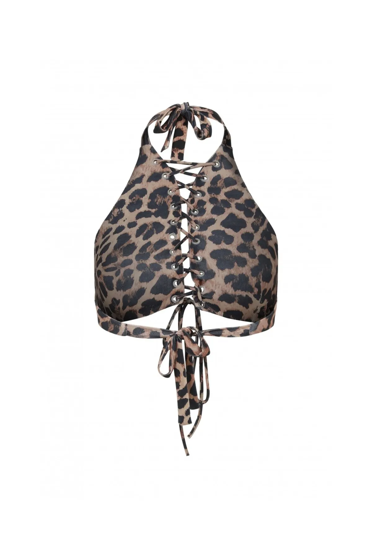 SAGAZA  Bustier - Braun - Tiermuster