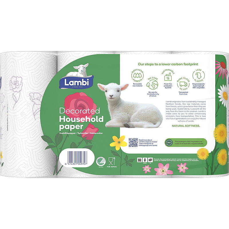 Lambi Tørkerull Lambi 4-pk Decor