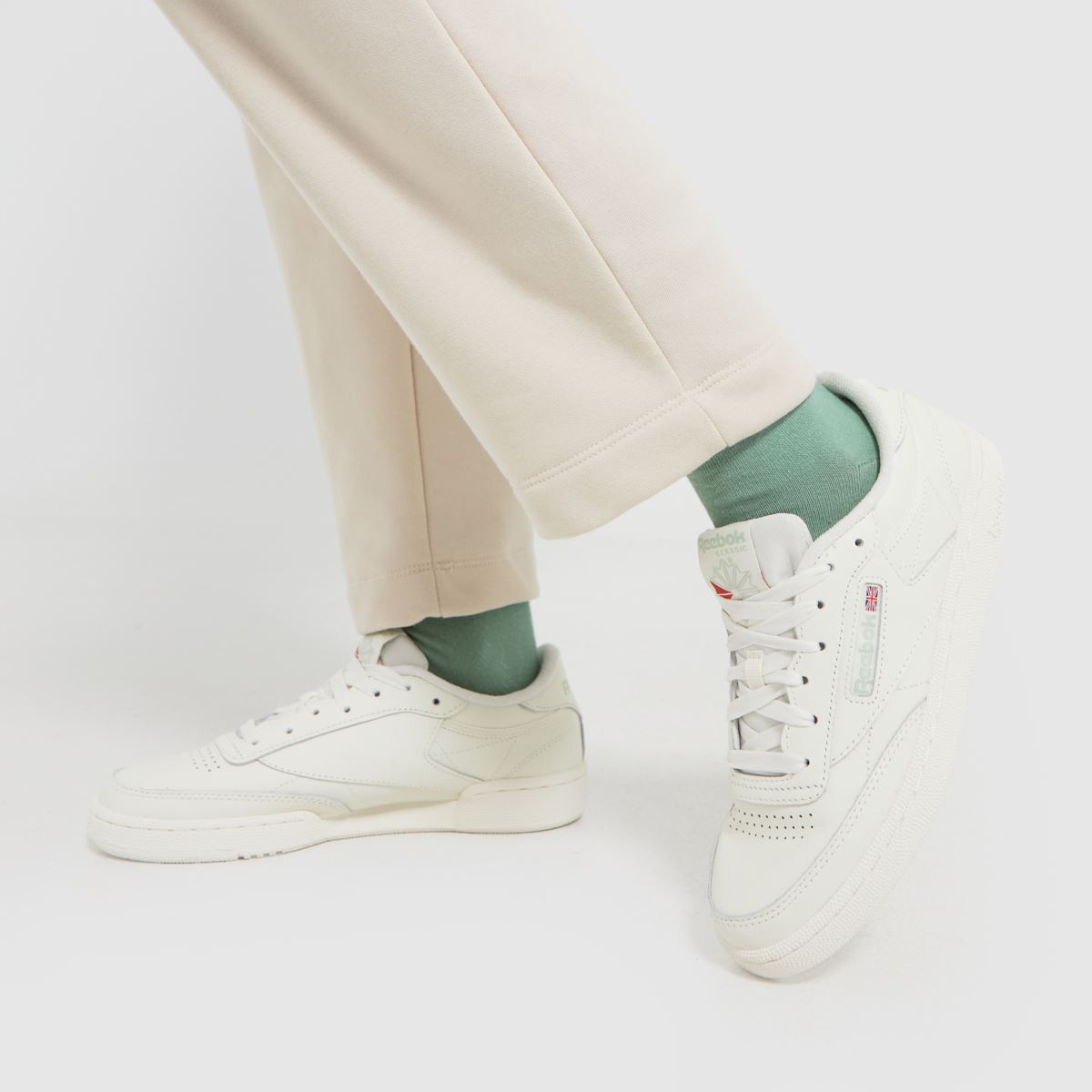 Reebok Club C 85 – Stenfärgade träningsskor