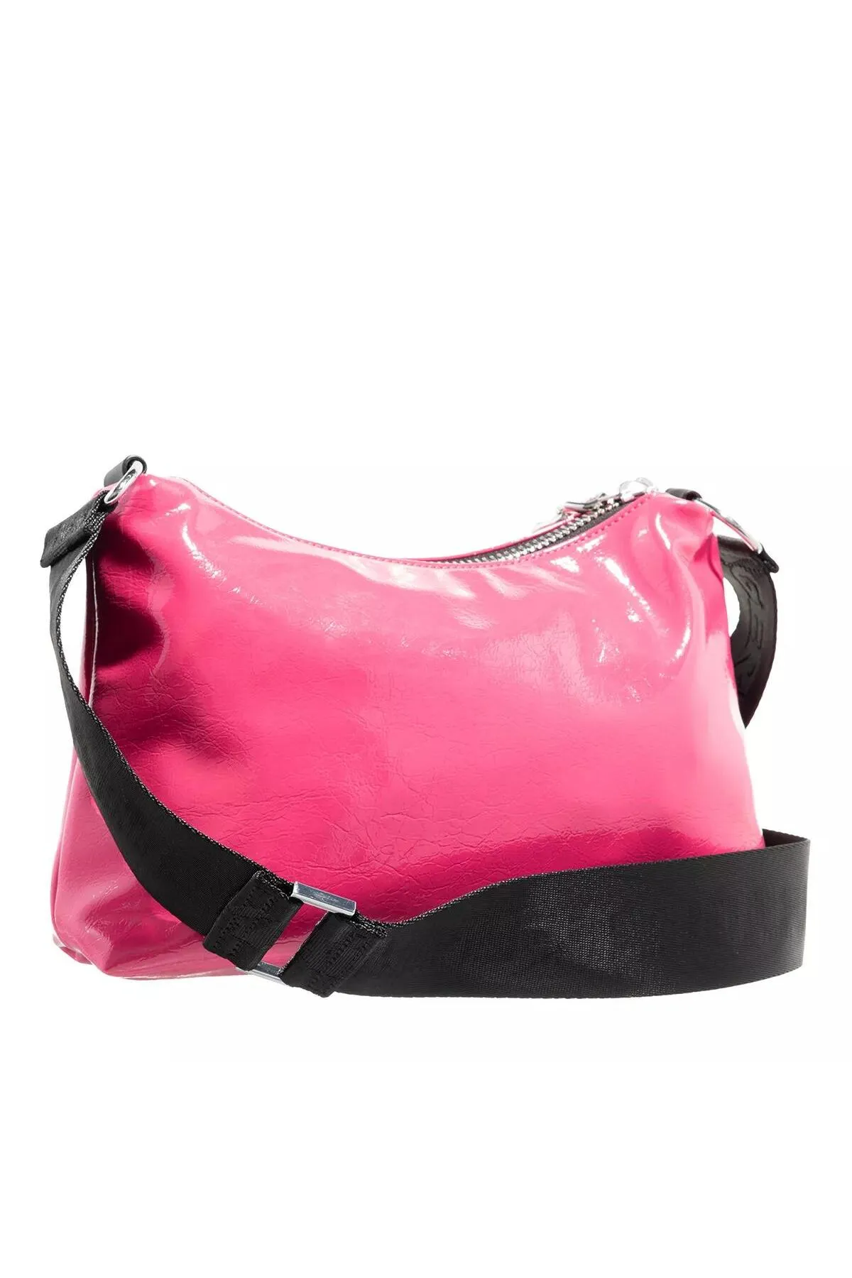 Karl Lagerfeld  Kleine Hobo-Tasche J184 aus technischem Leder, Kabarett