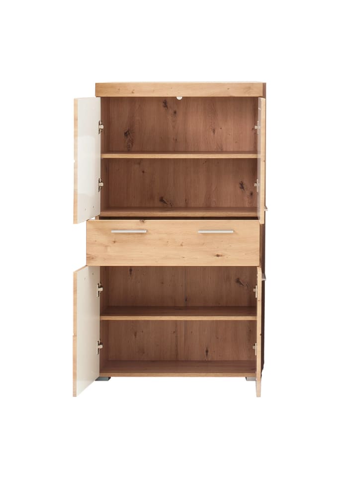 ebuy24 Badschrank AmandaMando Eiche Dekor 73 x 31 cm günstig kaufen onesize