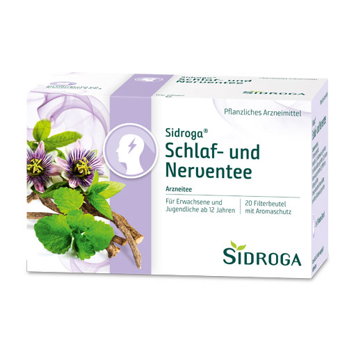 SIDROGA Schlaf- und Nerventee Filterbeutel  20X2.0 g  Tee