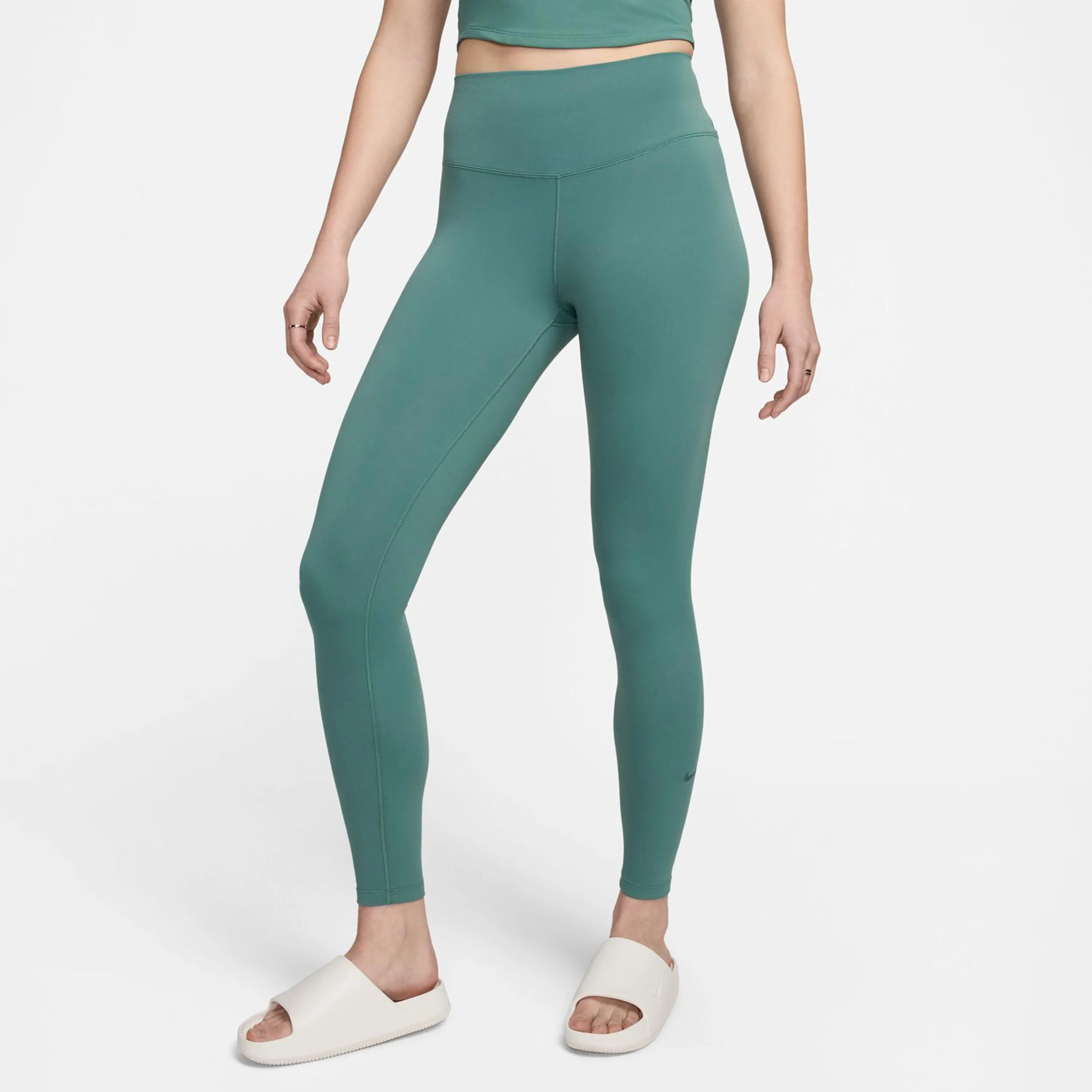 Dri-Fit One High-Waisted Tight Damen - Dunkelgrün