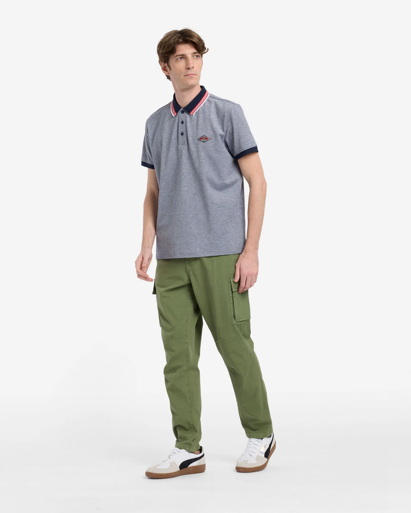 Miś Polo Iconic Small Logo M BM284S25-914