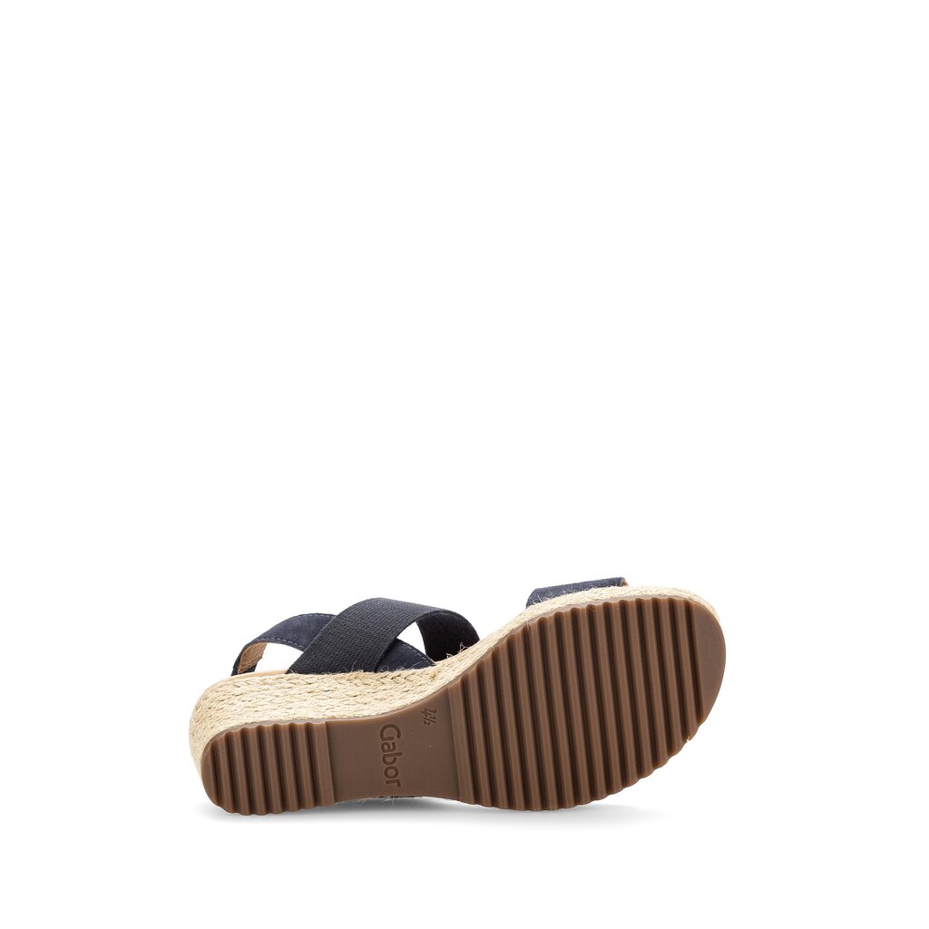 Gabor comfort Keilsandalette blau