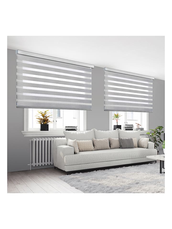 Selecta Stor Doppelrollo in Silber günstig kaufen