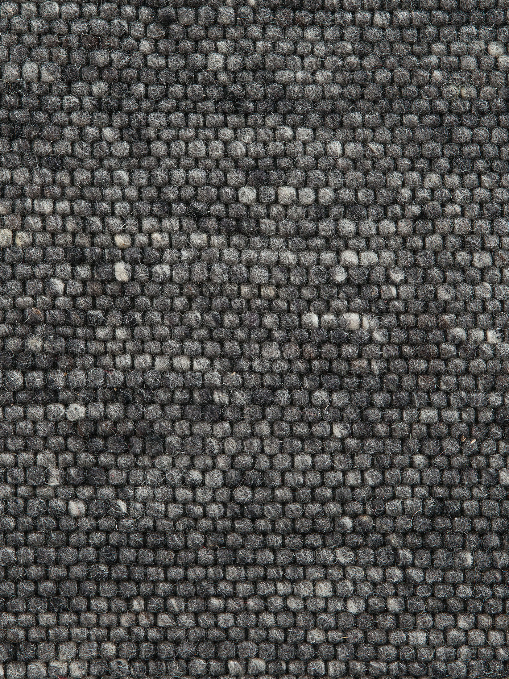 Hörneberg Woll-Teppich, Dunkelgrau