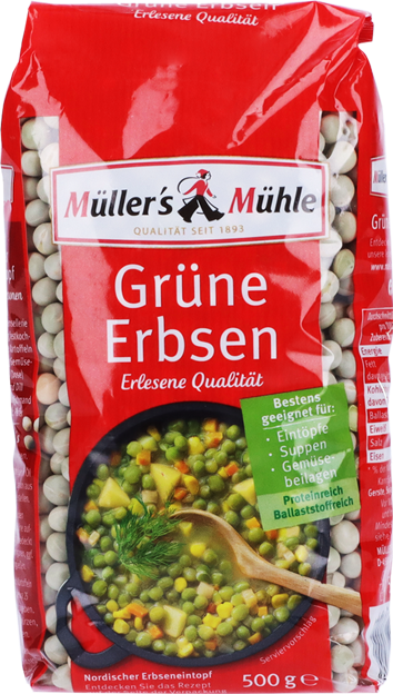 Müller's Mühle Grüne Erbsen