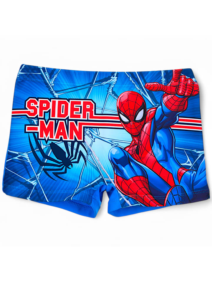 Spiderman Badehose Spider-Man in Blau günstig kaufen