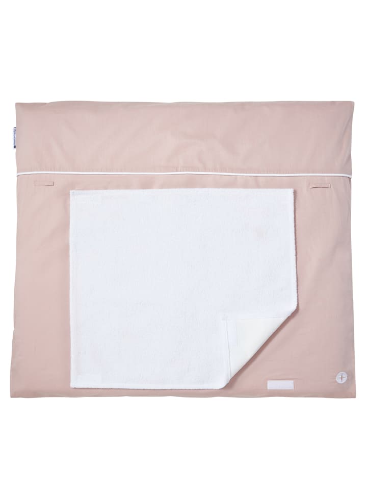 nordic coast company  Wickelauflage in Voile Rosa (L) 70 cm, (B) 80 cm günstig kaufen onesize