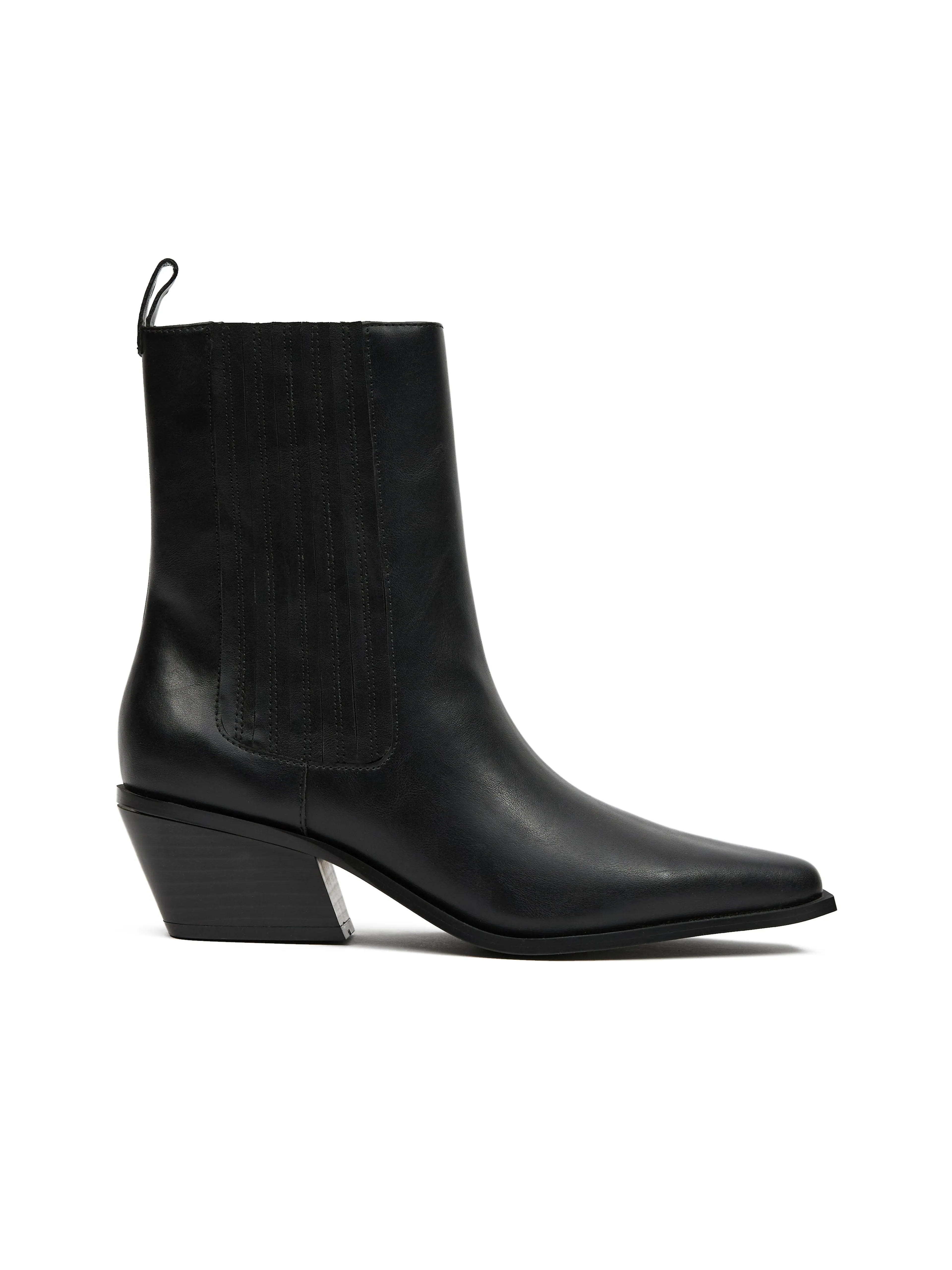 Schwarze Damen-Winterstiefel ORSAY