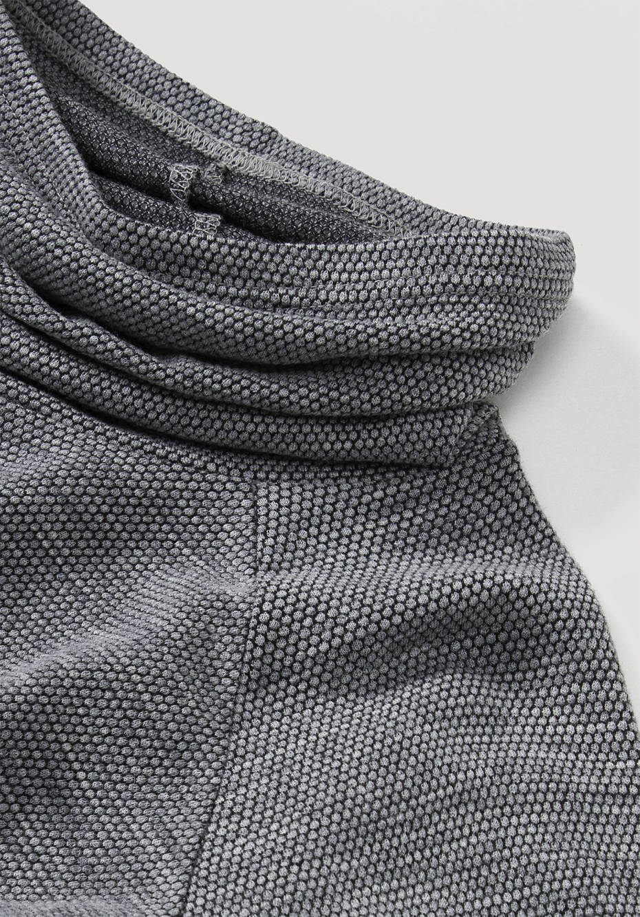 Performance-Shirt aus Bio-Merinowolle mit Bio-Baumwolle
