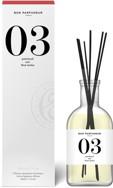 BON PARFUMEUR 03 Patchouli, Leather, Tonka Bean Raumduft