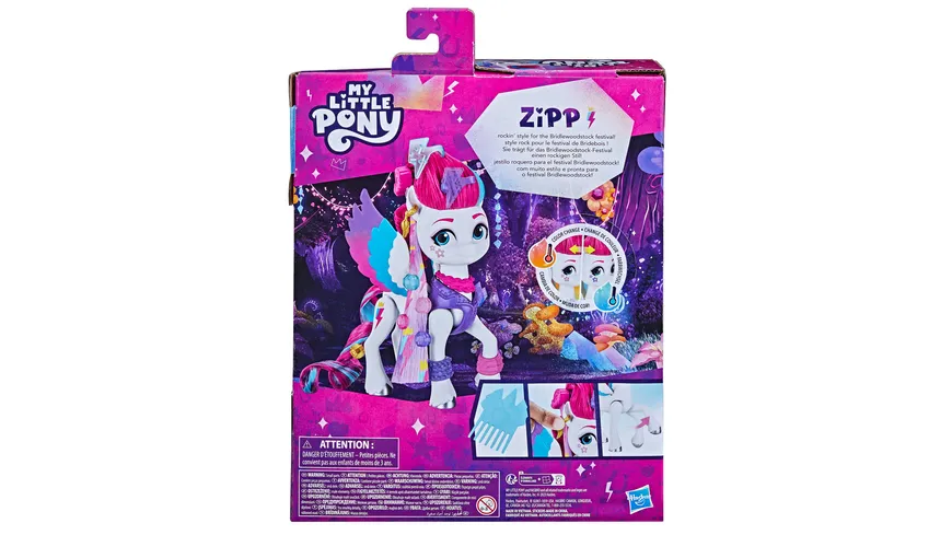 Hasbro - My Little Pony Festival-Styling Ponys, 1 Stück, sortiert