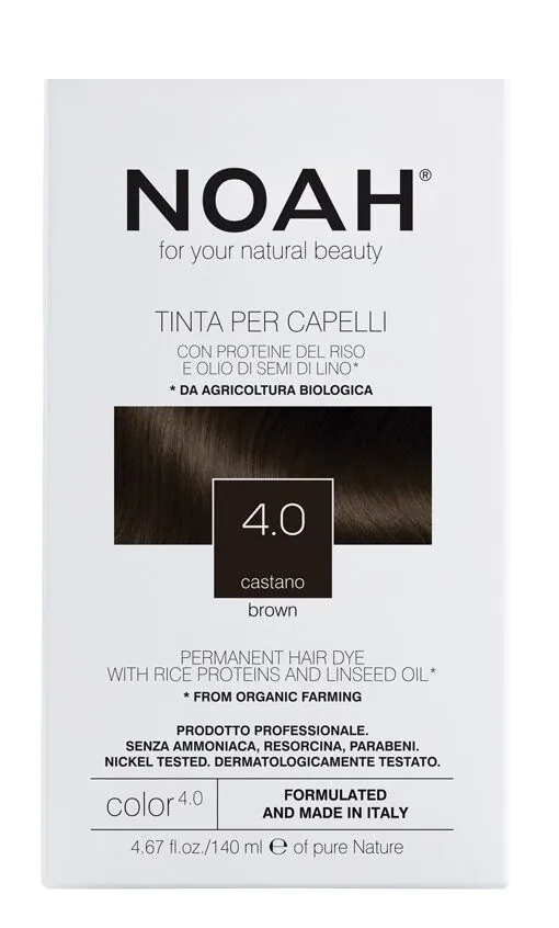 Noah plaukų dažai 4.0 rudi