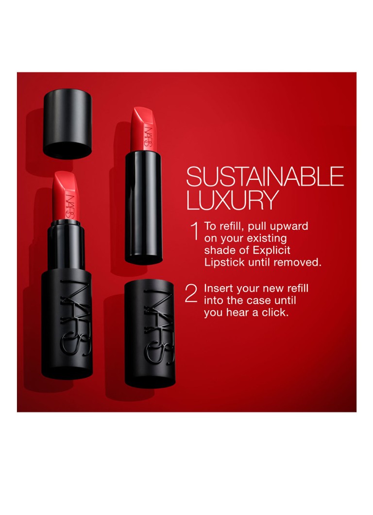 NARS Explicit -huulipunan täyttöpakkaus