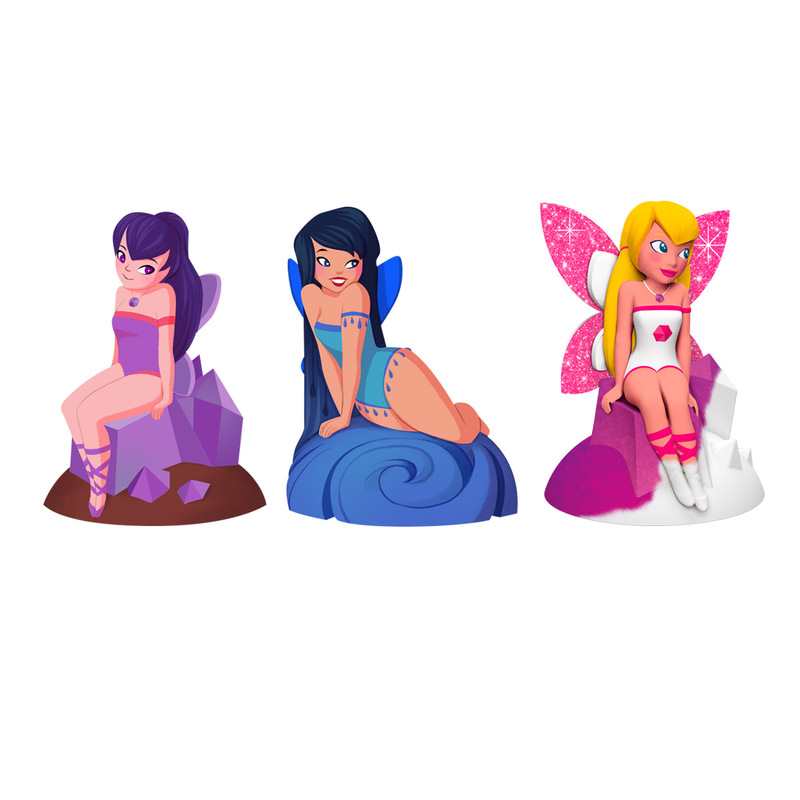 Coffret Mako moulages Mes fées