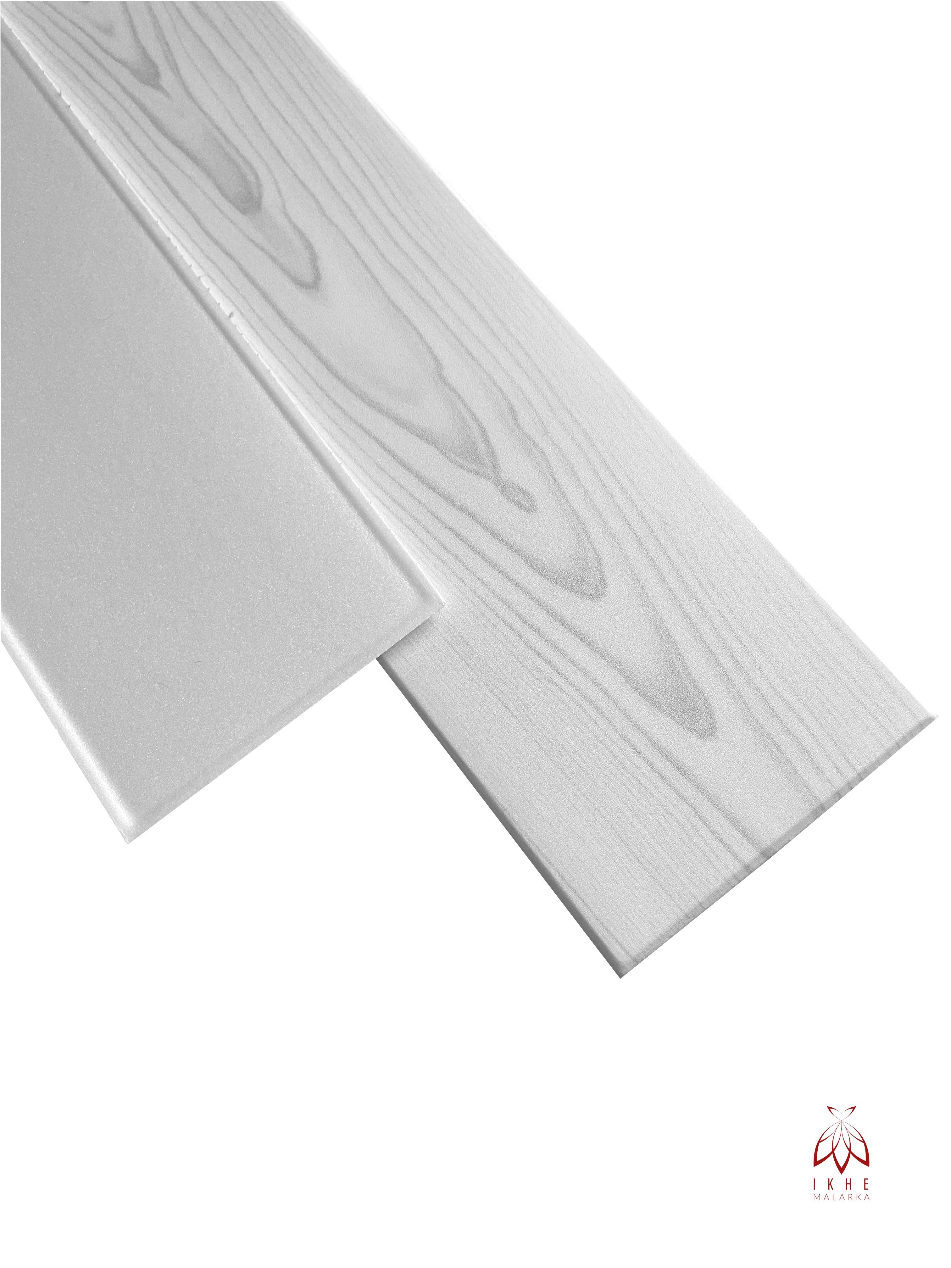 IKHEMalarka 3D Wandpaneel 20qm / 120 Stück Wandpaneele Deckenpaneele 3mm stärke, BxL: 16,70x100,00 cm
