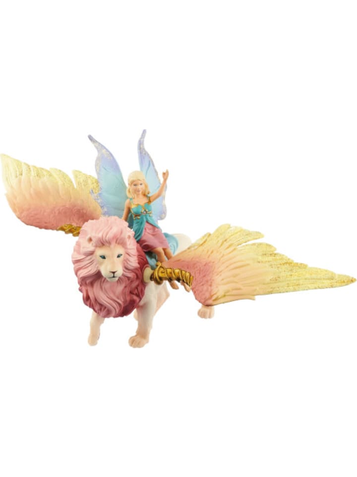 Schleich Spielfigur bayala Elfe auf geflügeltem Löwe, 5-12 Jahre günstig kaufen onesize