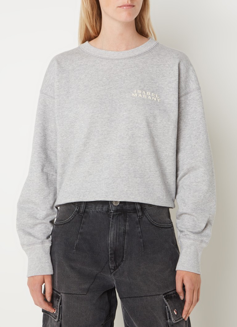 Tricou Isabel Marant Shad cu logo înrămat