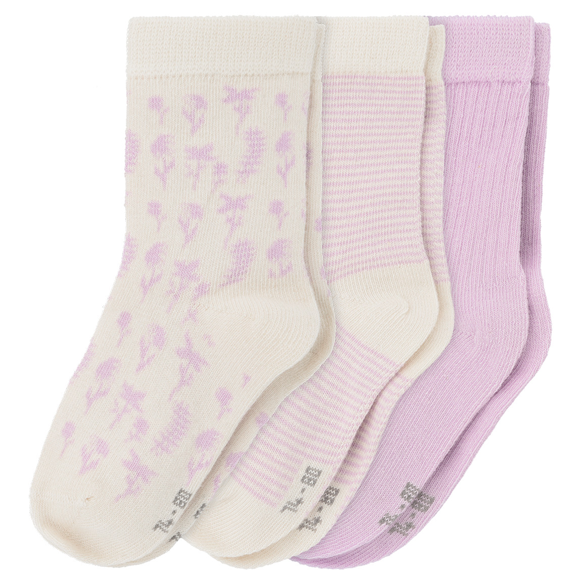 3 Paar Baby Socken im Set