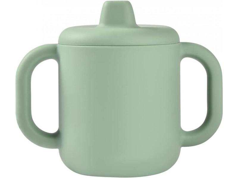 Tasse d'apprentissage silicone vert sauge