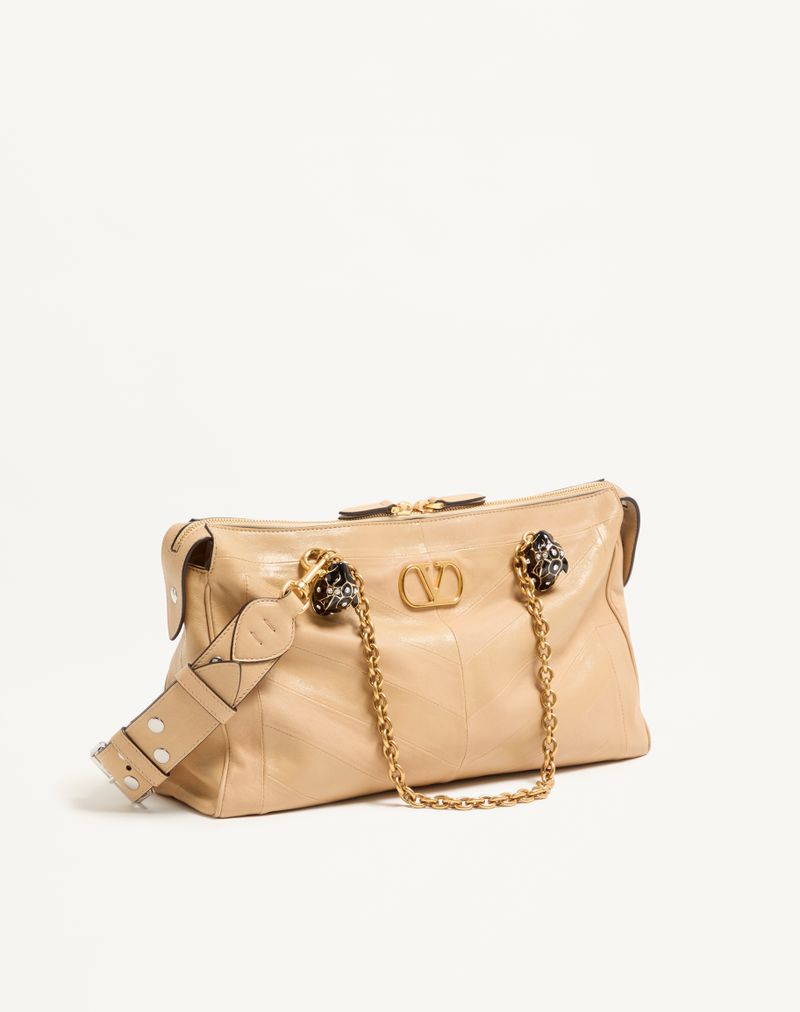 Bolsa de ombro Valentino Garavani Panthea Chevron Nappa