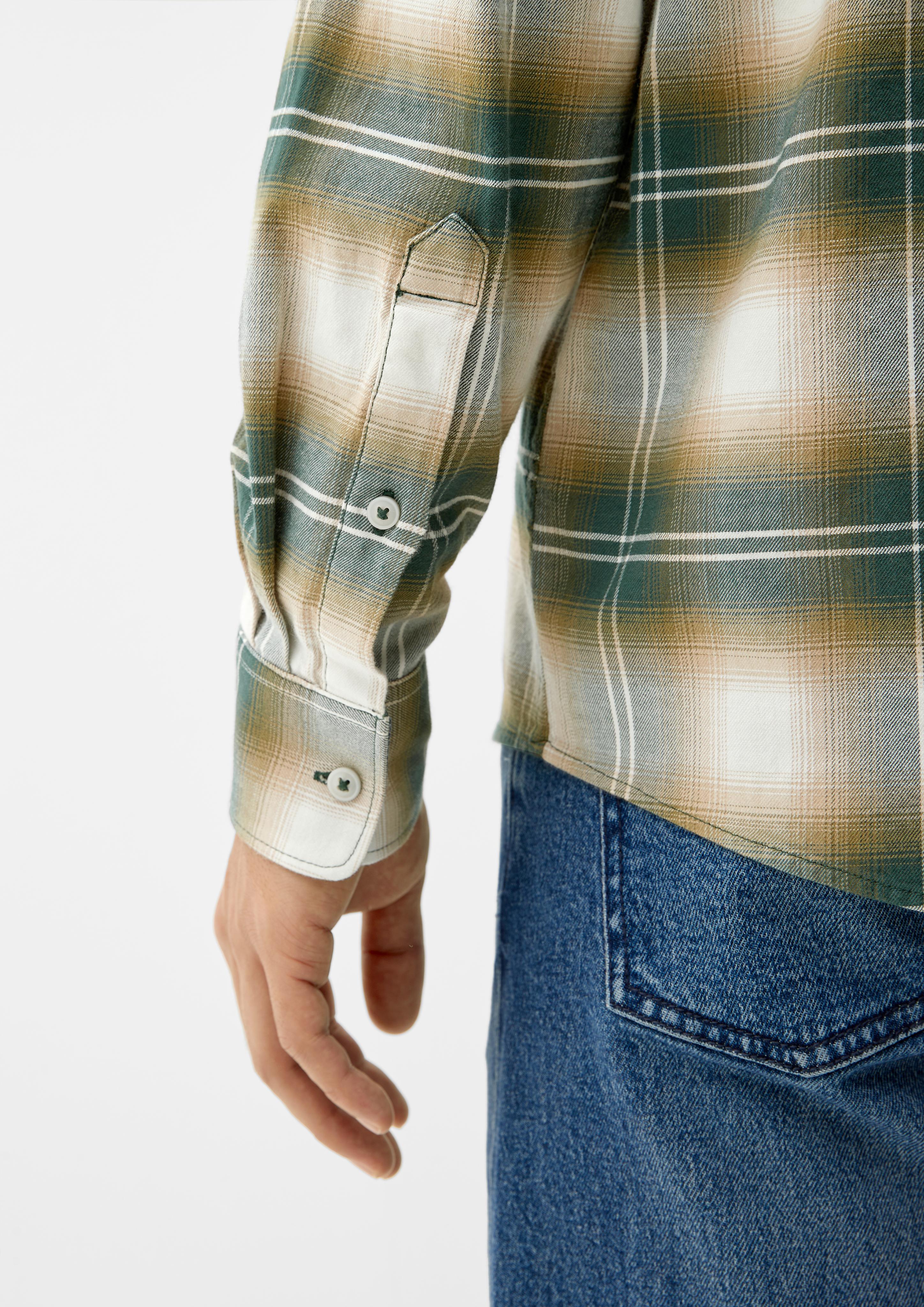 Regular: Kariertes Flanell-Hemd  2120973-78N6