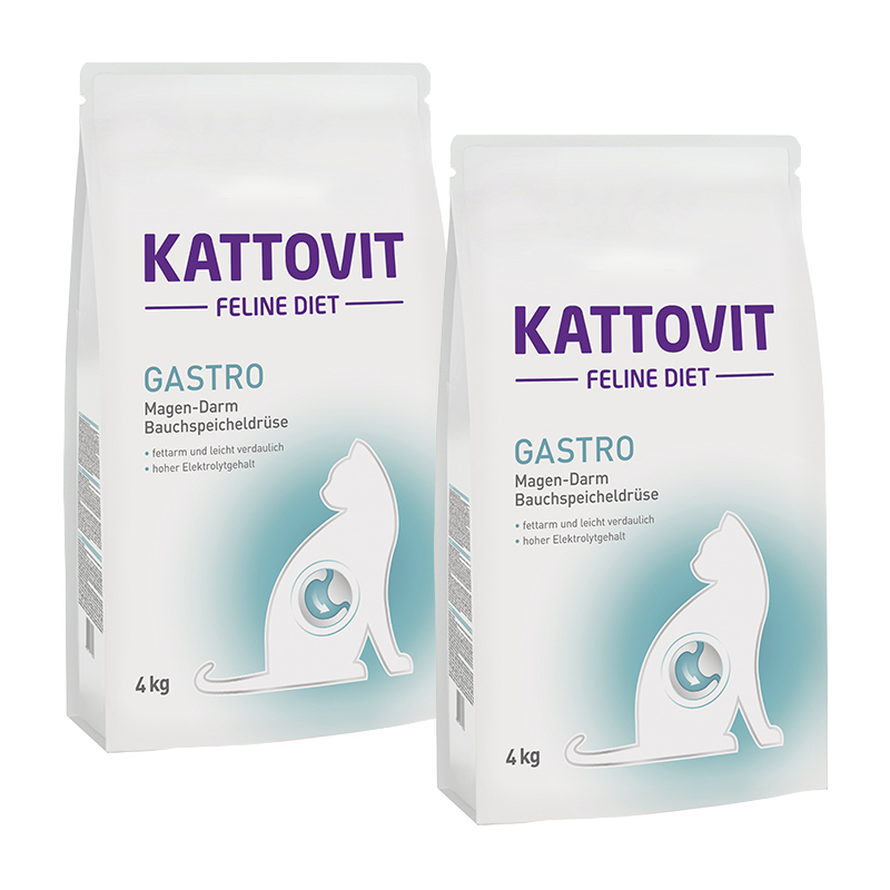KATTOVIT Schonkost KATTOVIT Feline Gastro 2x4 kg