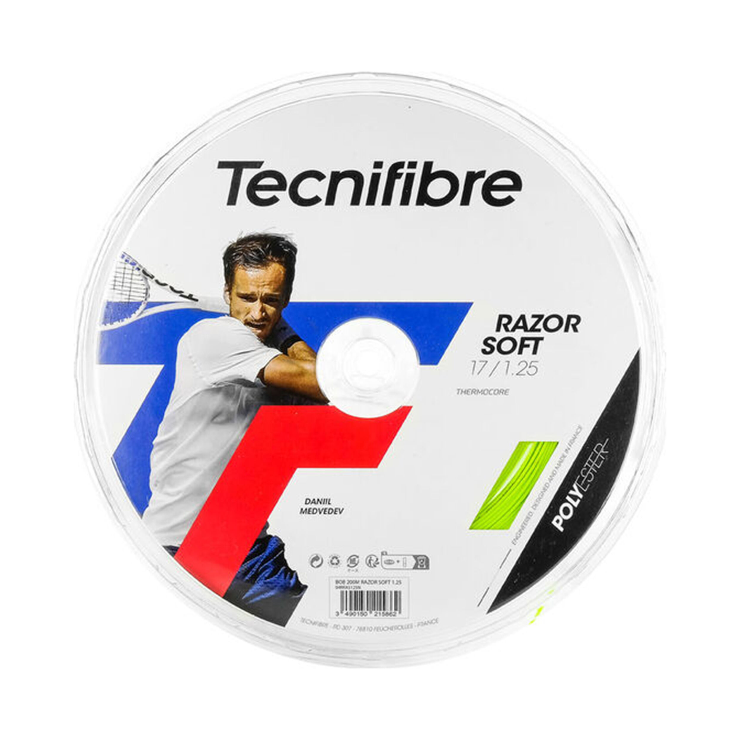 Razor Soft 200m Saitenrolle - Limette