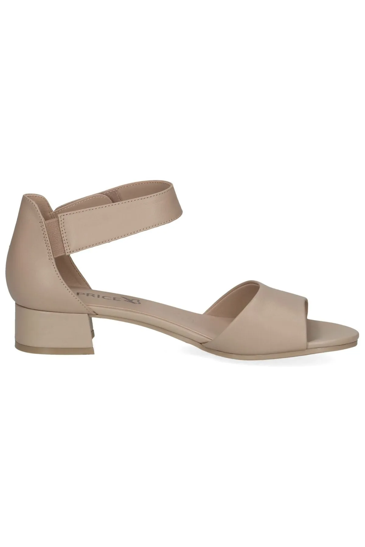 Caprice  Sandalette - Beige - Blockabsatz
