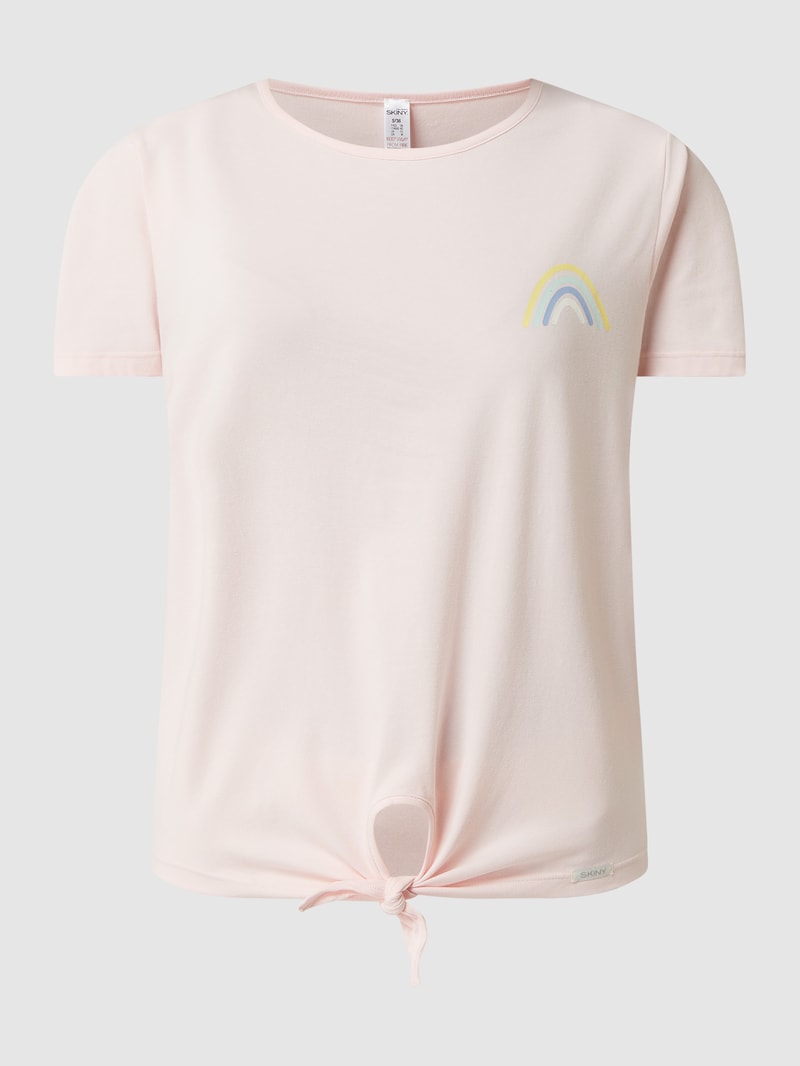 Pyjama mit Stretch-Anteil Modell 'Festival Vibe' in rosa