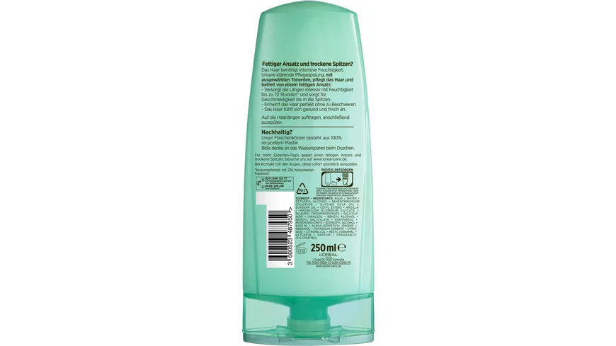 Elvital Spülung Tonerde Absolue 250 ml