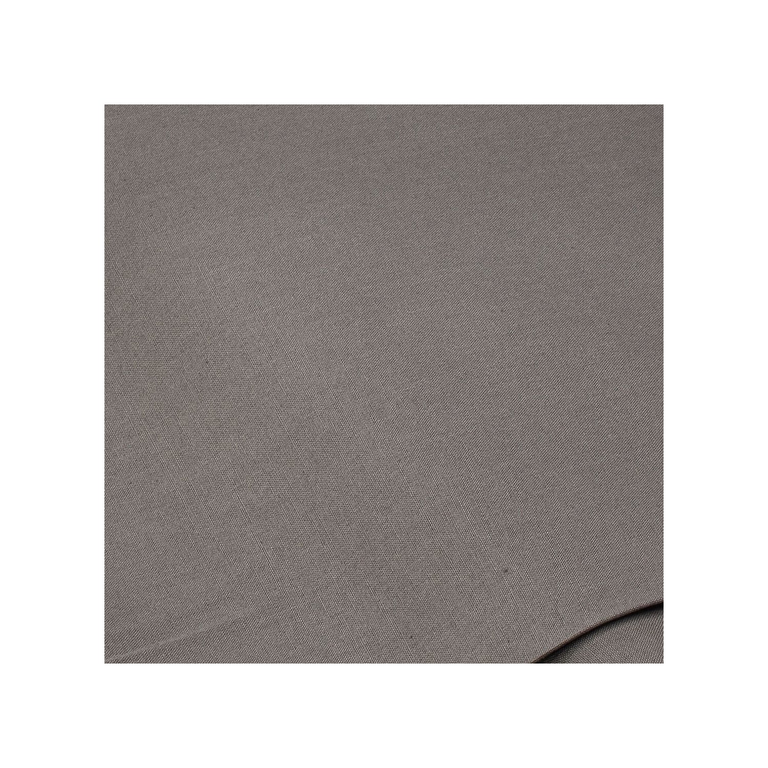 Bio-Baumwollstoff Uni, graphit