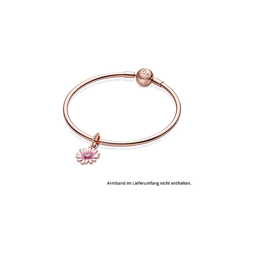 Pandora Charm Moments Rosafarbenes Gänseblümchen