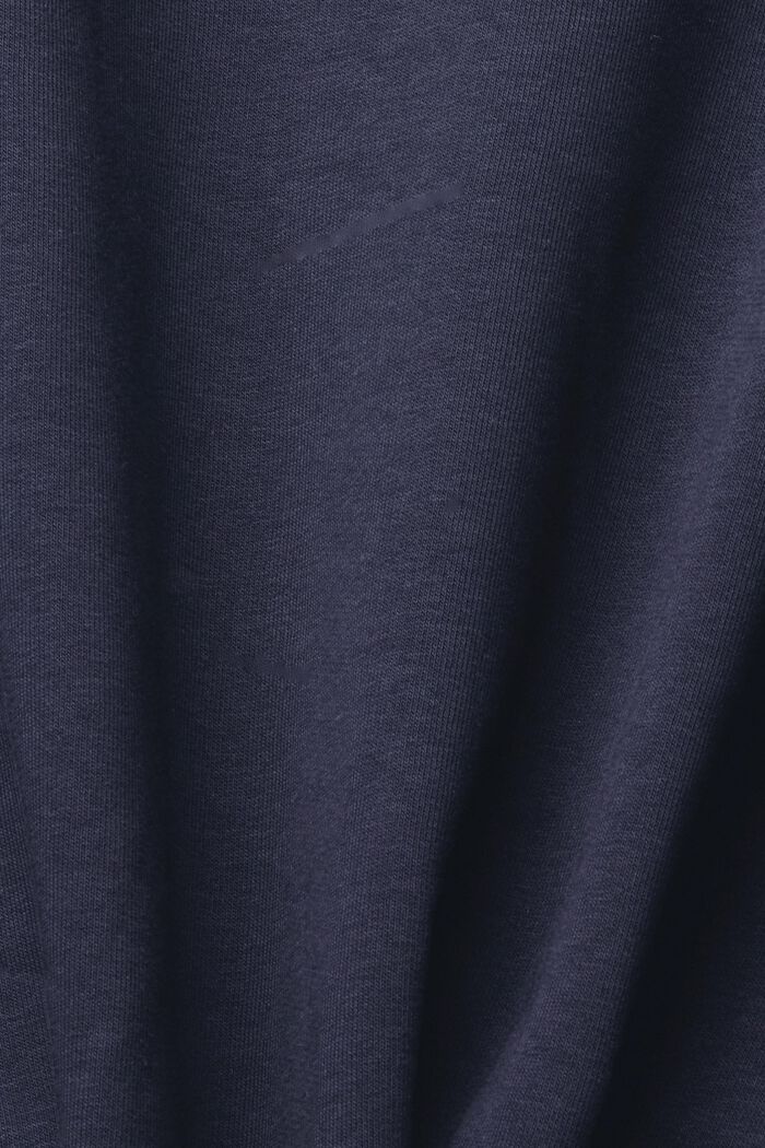 Recycelt: Hoodie mit Logo-Stickerei