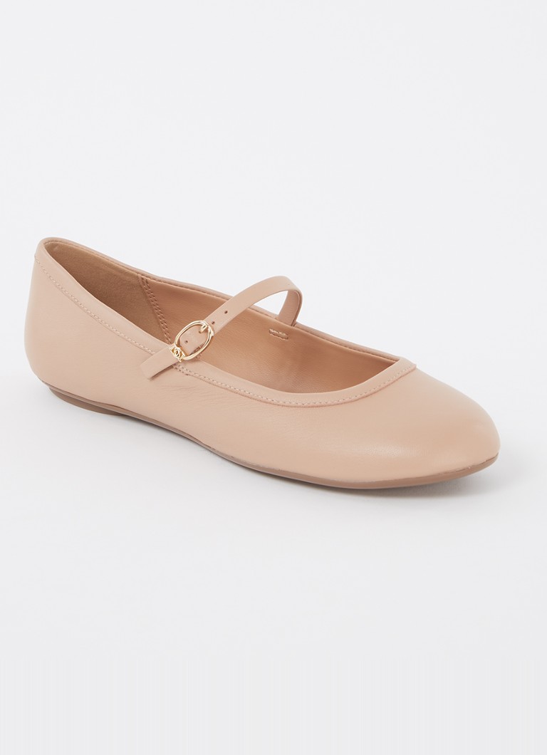 Dune London Heida nahkaiset ballerinat